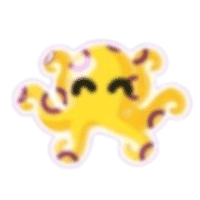 Intersex Ringed Octopus Sticker  - Rare from Pride Sticker Pack